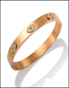 Дизайнерские серебряные браслеты Женские розовые золотые женские мужские отвертки с алмазным покрытием Инкрустация с алмазным винтом Браслет-манжета Пара9528102
