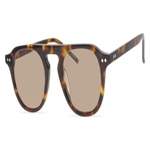 Koreanische Mode Großen Rahmen Sonnenbrille Shades Marke Grau Braun Objektiv Sonnenbrille Gelbe Biene Brillen Männer Frauen Plank Retro Brillen w277Y