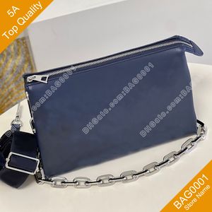 Coussin Çantaları M57790 Yastık Tasarımcısı Kadın Moda Aynası Kalitesi Orijinal Deri Omuz Çantası Kutu B032