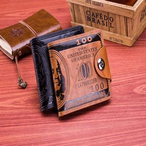 Classical Fashion Design quality Men's synthetic leather Wallet Credit card holders Purse Wallets for Men Shipp340I