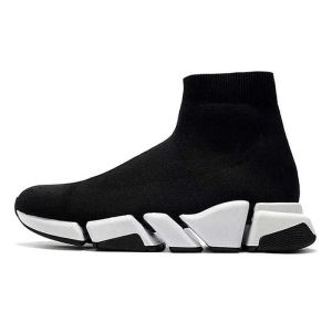 Casual Shoes Designer Shoes Sneaker Speeds 2.0 Straight leg comfortable Socks Boots Brand Black White Blue Light Ruby Men Women shoes Platform Trainers size 35-45