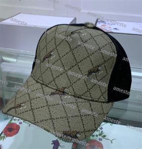 メンデザイナー野球帽子蜂のパターンタイガーヘッドデザイナーキャップハットメンズアウトドアスポーツバケツハットハットケースラクスリスfedora8532661