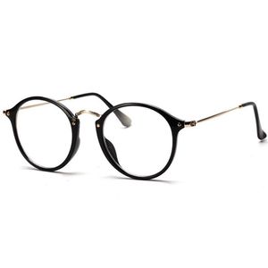 2017 novas mulheres homens vintage redondo óculos quadros retro óculos ópticos quadro óculos de proteção oculos287e