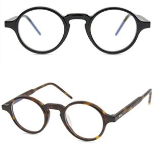 Round Optical Glasses Brand Eyeglasses Frames Men Women Fashion Vintage Plank Spectacle Frame Small Myopia Glasses Eyewear224v
