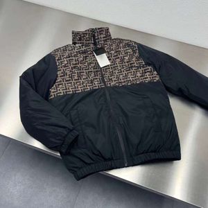 Inverno para baixo jaqueta tecnologia casaco de lã designer jaqueta puffer f jacquard moletom com zíper blusão engrossado camisa de beisebol quente