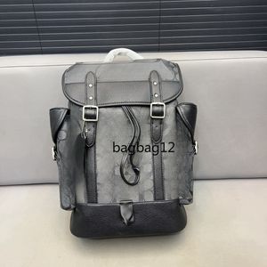 디자이너 Sacocher Backpack 럭셔리 노트북 가방 더플 백 진짜 가죽 대용량 배낭 고품질 비즈니스 가방 여행 가방