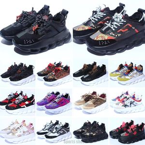 Italien Casual Canvas Shoes Designers Women Sneakers Mens Greek Key Platform Men Woman Chainz Dress Footwe Chain Reaction 2024