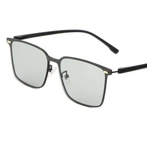Glasses, Black Polarized Men's Sunglasses, TR Nail Sports Glasses Frame, Ultra Light for Driver's Driving
