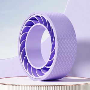 Yoga Circles TPE PP Pilates Wheel Roller Eco-Friendly 3D Non-Slip Yoga Roller Compressive Undeformed Body Building Props Fitness Accessories 231208