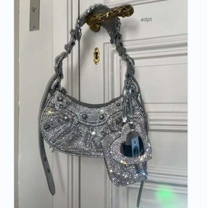 도매 2024 새로운 패션 럭셔리 다이아몬드 반짝이는 디자이너 핸드백 유명 브랜드 여성 가방