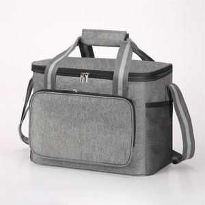 Storage Bags Portable Thermal Lunch Bag For Women Men Oxford Cloth Food Picnic Cooler Boxes Insulated Tote Container3062