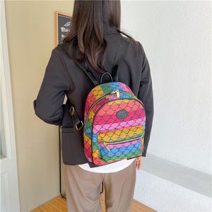 Brand Women's Backpack Palm Springs Backpacks Crossbody Bag Colorful Men Women Bags Letter printing Handbags Back Pack large 161T