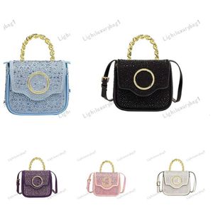 مصمم Diamond Gorgon Bag Mini Mini Metallic Handbags Women Counter Crossbody Bag Gold Gold Silver Tote Properable Properial Square Square Bag 231124