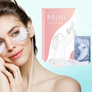 Eye Massager Eyes Care Microcurrent RF Massage Eye Mask RF Mini Eye Patch Massager Hydrogel Eye Patches Massage EMS Eye Massager 231208