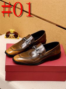 40Model Fashion Mens Wingtip Oxford Buty skórzane Bogue Designer Dress Buty Klasyczne biznesowe buty dla mężczyzn zapatillas hombre