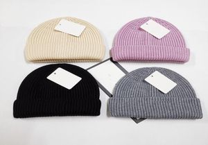 冬の春のクリスマスハットマン女性スポーツファッションビーニースカリーChapeu Caps Cotton Gorros Wool Warm Hat Knitte Cap 4Col4584664