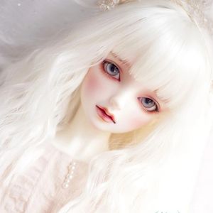 Doll Accessories Style 1/3 1/4 1/6 1/8 Hair Wavy High Temperature Wire For BJD Doll Wig 231208