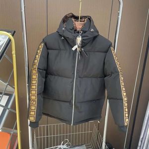 2024ss jaquetas masculinas para baixo estilista casaco parka jaqueta clássico puffer casacos com capuz grosso para baixo mulheres pena à prova de vento outerwear chapéu removível tamanho M-5XL