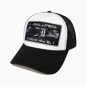 Mens Canvas Ball Caps Tasarımcıları Cap Trucker Hat Moda Mektupları Beyzbol Şapkaları Erkekler Casquette287t