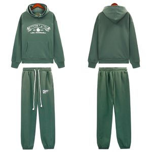 Hoodie-Trainingsanzug für Herren und Damen, junger Schläger, Designer-Sweatshirt, zweiteilig, mit Damen-Sweatsuit „The Cotton Wreath“, europäische Größe S-XL