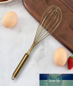 1Pcs Gold Stainless Steel Egg Beater Hand Whisk Egg Mixer Baking Cake Tool Baking Set Home Egg Tools Kitchen Accessories for Facto5369624