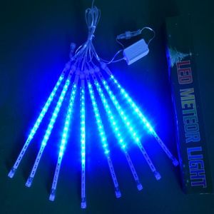 30 50 CM 144 240LED Chuva de Meteoros Tubo de Chuva Cordas LED Luz de Natal Festa de Casamento Jardim Xmas String Lights Outdoor Holiday L2742