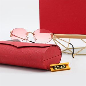 latest Women sunglasses Oval small frame UV protection nylon lens multi-color optional ladies eyewear light metal designer classic236P