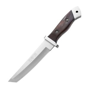 Coltello per autodifesa coltello da sopravvivenza all'aperto affilato tattiche di sopravvivenza sul campo ad alta durezza con lama diritta Coltello espresso tedesco affilato e avanzato