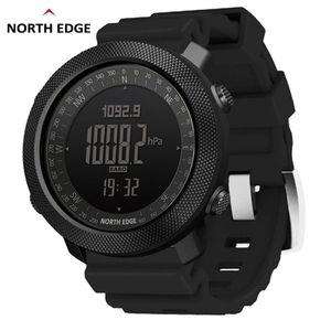 NORTH EDGE Altimetro Barometro Bussola Uomo Orologi digitali Sport Orologio da corsa Arrampicata Escursionismo Orologi da polso Impermeabile 50M 220421329k