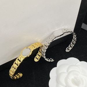 Bracciale Ciondolo in oro da donna Lettera da donna Gioielli Festa per ragazze Miglior matrimonio e regalo di San Valentino Catena in oro Confezione regalo di gioielli firmati