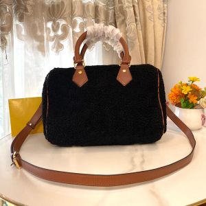 Designer Bag Fashion Tote Lamb Cashmere handbag Boston Shoulder Bag Luxury women's crossbody bag Fashion Handbag purse