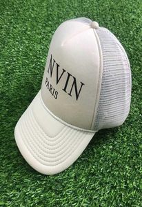 Lanvins Trucker Hats 2022 Teenagers Caps Baseball Hat Peaked 편안한 통기성 메쉬 모자 9792139