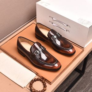 5 modelli di alta qualità da uomo scarpe quotidiane in pelle stile britannico business Oxford manager uomo Brock scarpe da intaglio fibbia scarpe eleganti stilista 38-45