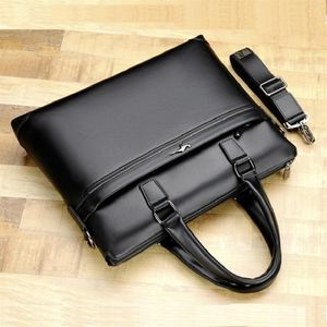 Mężczyźni Kolejne Kolejne Laptop Baga biznesowa Jakość PU Formal Work Bags Duża torebka Męskie torebki 287y