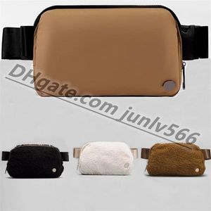 Üst Klasik Belt Çantaları Fanny Pack Tasarımcı Klasik serseri yoga çantası Bumbag Naylon Yün Bez Omuz Cros2783