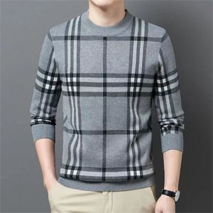 Moda masculina suéteres algodão malha pulôver manga longa tops causal sportwear casaco de lã com capuz roupas moletons roupas casacos