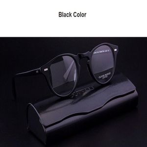 إطار النظارات الكاملة OV5186 Gregory Peck Eyeglasses Women Myopia Eyewear Frame مع Case237a