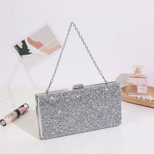 Jantar de bolsa noturna de moda com personalidade de diamante Coco Bolsa Cross Lady201h