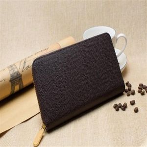 Fashion designer clutch leather wallet with dust bag 60017259y