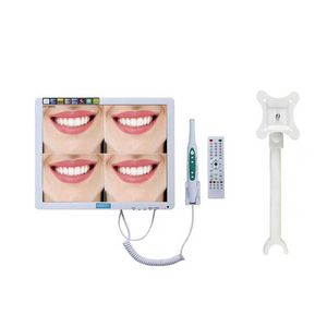 Endoscopio digitale per fotocamera intraorale orale di vendita calda con monitor da 3,0 Megapixel