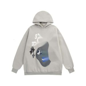 Kanyes Hoodie Designer Fashion Man Sweatshirts Sonbahar/Kış Yeni Sokak Hip Hop Stil Uzay Çılgın Köpük Mektup Kapşım Sweater