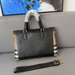 Portföljdesigners Laptop Bags Handbag Crossbody Bag BROOORCASES Business Style Office Handväskor stor kapacitet Business Leather SQ257E