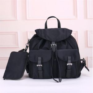Bütün moda sırt çantası kadınlar için back paketi erkekler için omuz çantaları çanta klasik haberci çantası paraşütlü kumaş 2373