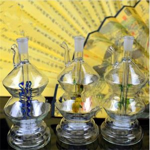 Tubos de vidro queimador de óleo, tubos de água de vidro, narguilé para fumar, chaleiras de vidro em vários formatos