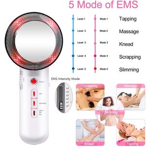 3-in-1 slimming instrument, ultrasonic EMS physiotherapy machine, body shaping device, ultrasound introduction massage beauty instrument