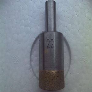 RZZ 24-55mm مستقيمة شانك كور الحفر بتات رمال الماس الملبس للحفر من أجل الحجر الزجاجي 2984