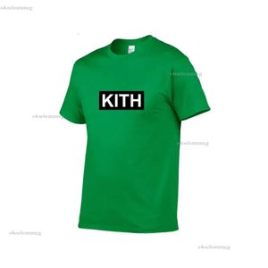 Kith verão moda correndo camisetas dos homens kith moda letras impressas camiseta legal manga curta tripulação pescoço camisetas kith 923