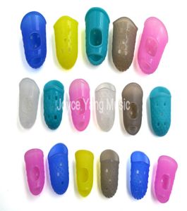 30pcs Silicone Guitar Thumb Finger Picks Protector Fingertip Thimble Finger Guard Safety Protect S M L8448387