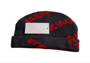 Mode stickad hatt beanie cap designer skall kepsar för man kvinna vinter hattar 6 färger toppkvalitet6423254