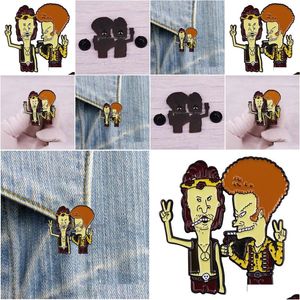 Pins Brooches Movie Film Quotes Badge Cute Movies Games Hard Enamel Pins Collect Cartoon Brooch Backpack Hat Bag Collar Lapel Badge Dhacy